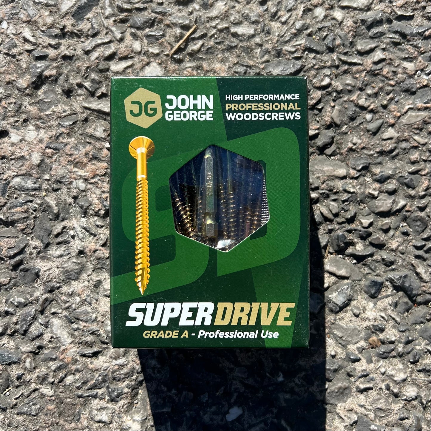 Super Drive Zinc & Yellow Passivated Nails 5.0 x 100mm