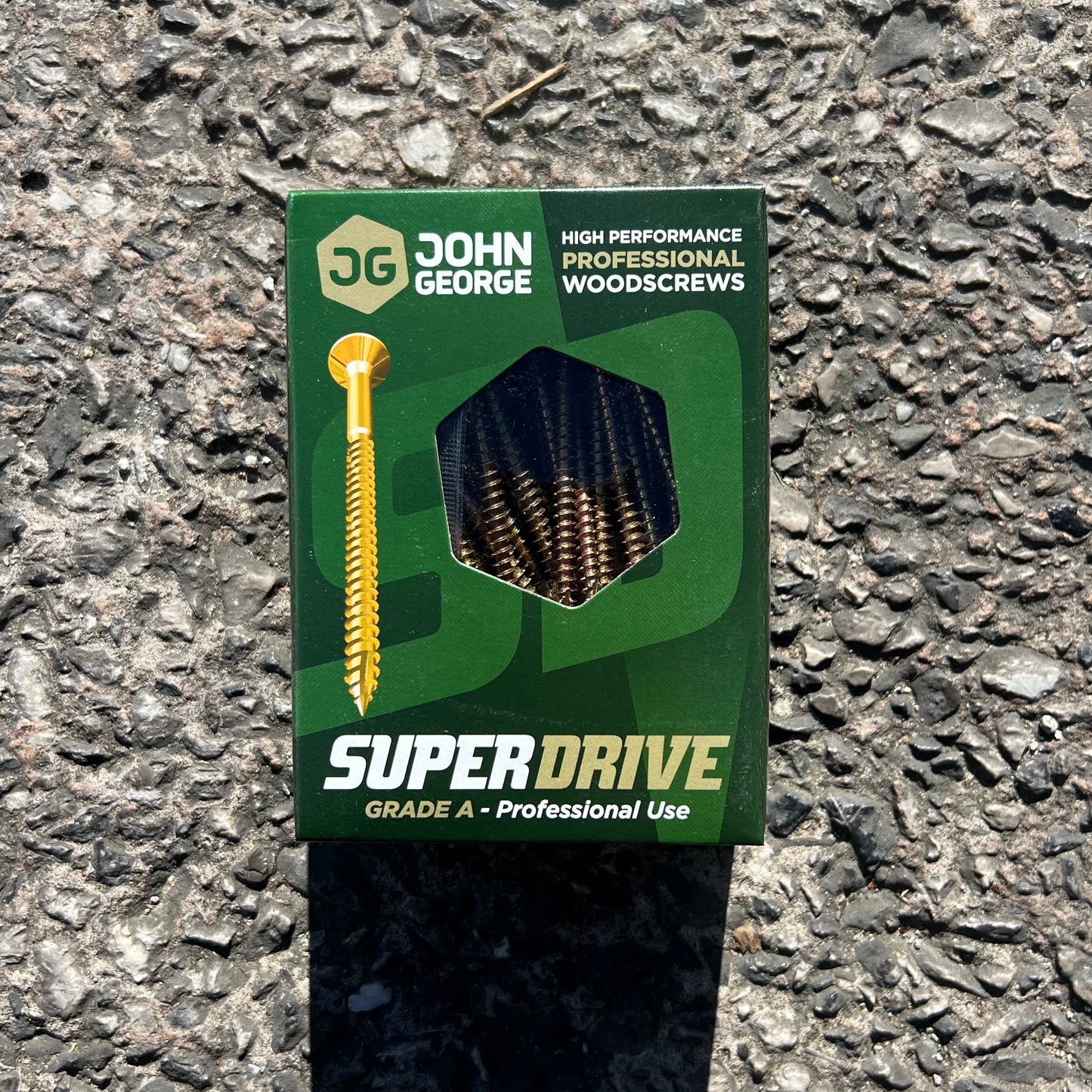 Super Drive Zinc & Yellow Passivated Nails 5.0 x 70mm