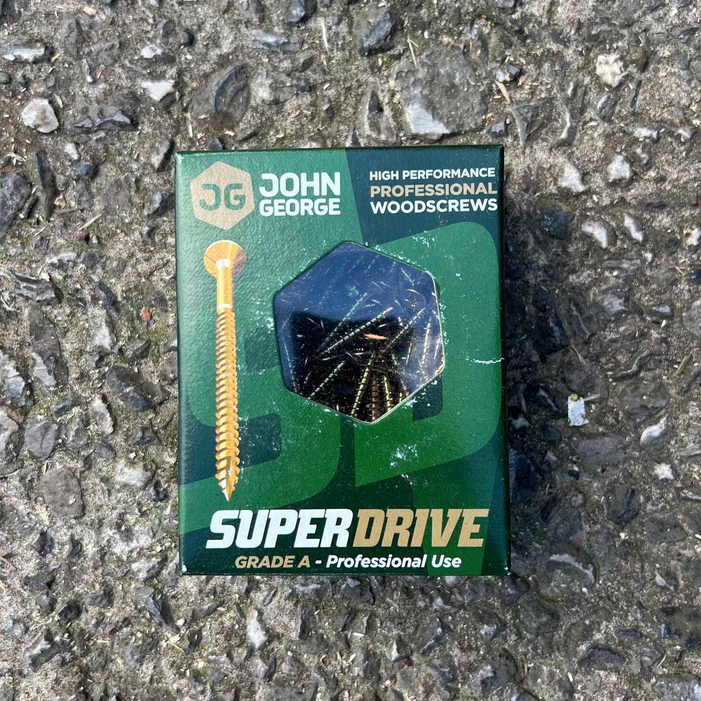 Super Drive Zinc & Yellow Passivated Nails 4.0 x 30mm