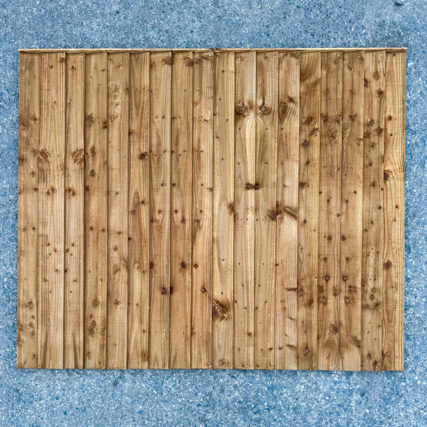 Featheredge Flat-Top Fence Panel