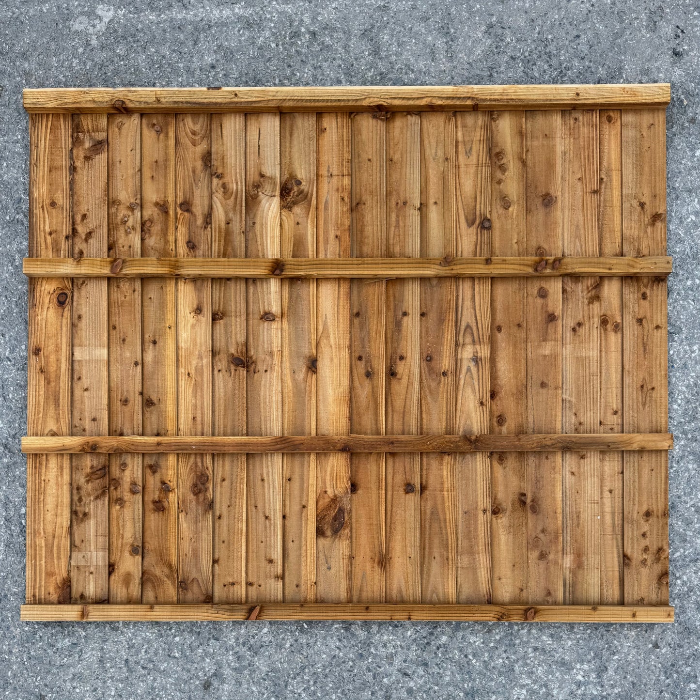 Featheredge Flat-Top Fence Panel
