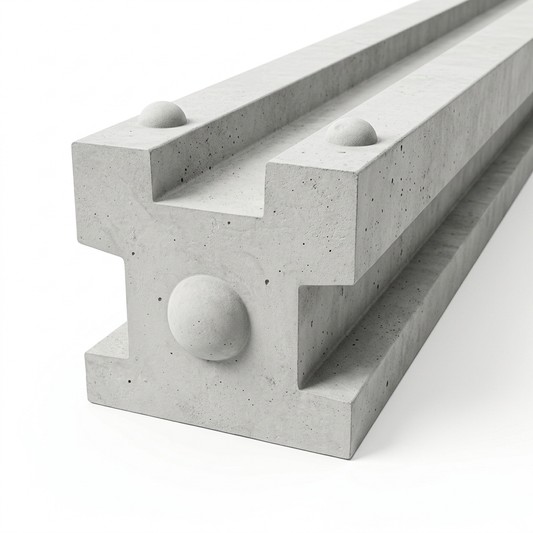 Concrete Three-Way Post