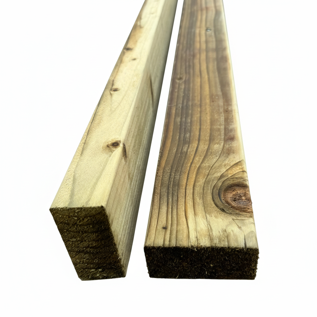 Eased Edge Timber 100mm x 45mm x 4.8mm